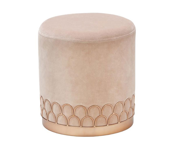 Metal Stool Pink Color