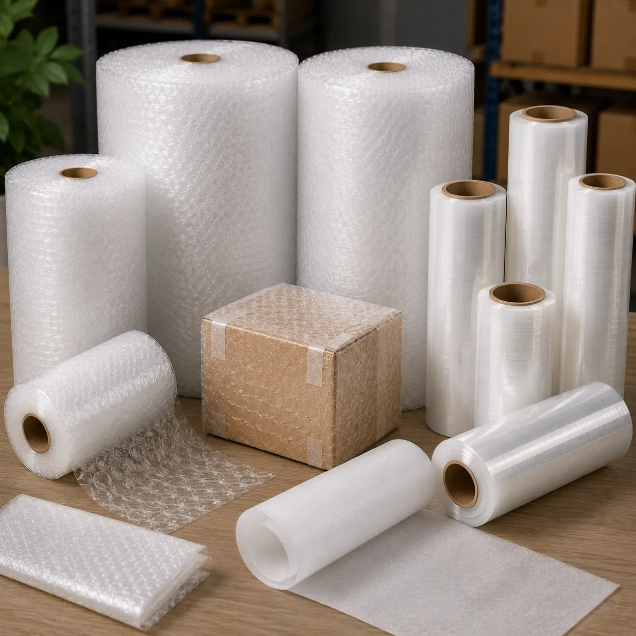 Air Bubble Rolls & Protective Films