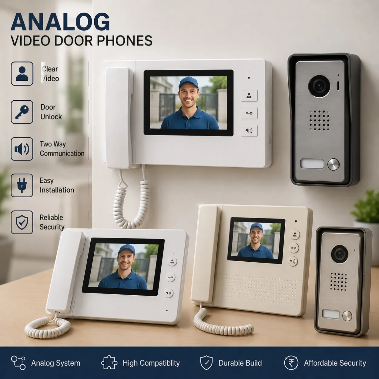 Analog Video Door Phones