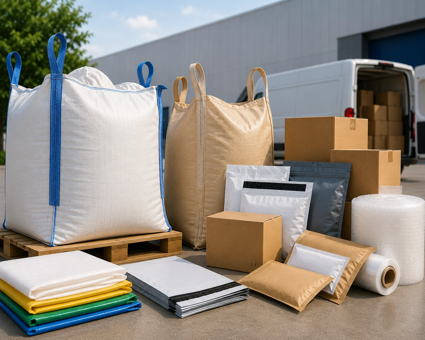 Bulk Bags & Packaging for Courier
