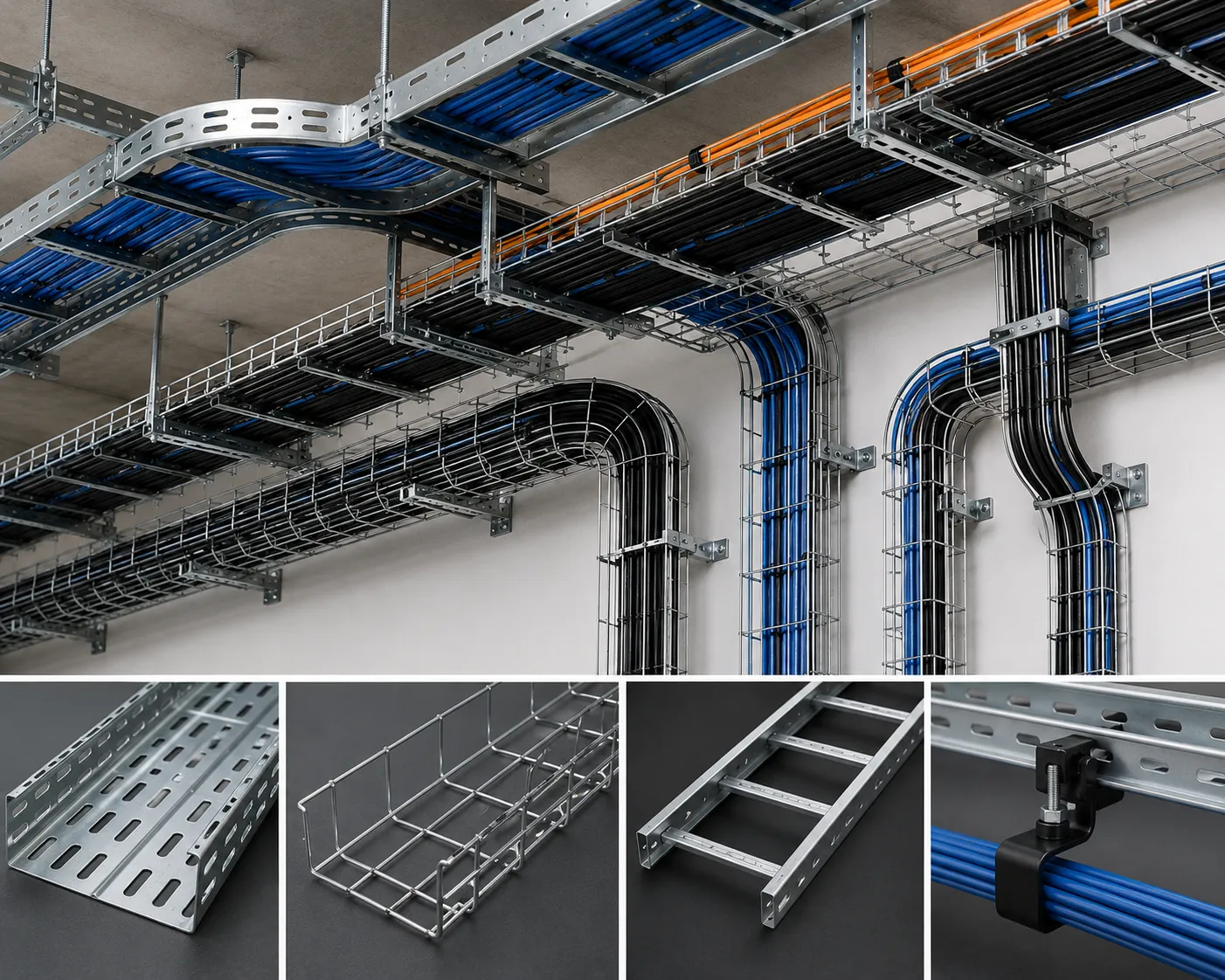 Cable Trays & Management