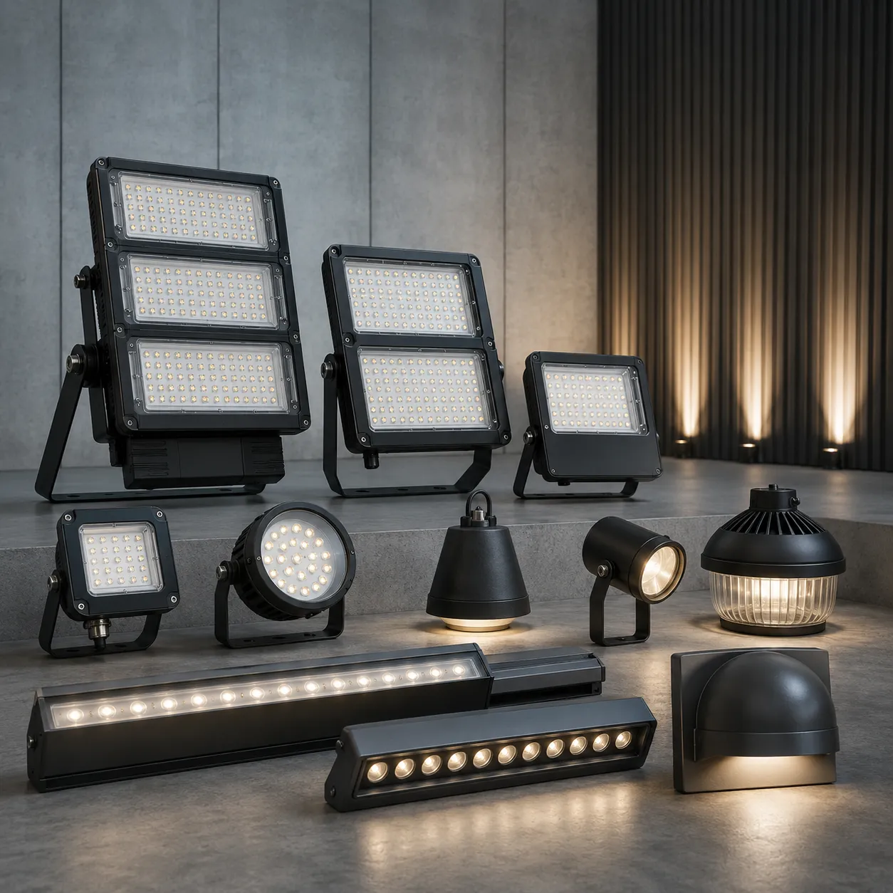 Commercial LED Flood Lights & Specialty Lights