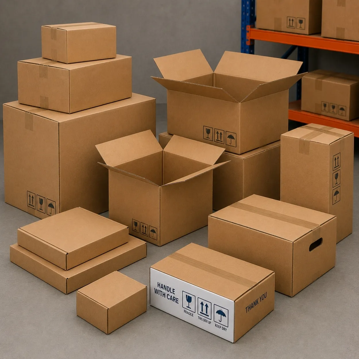 Corrugated Boxes & Cartons
