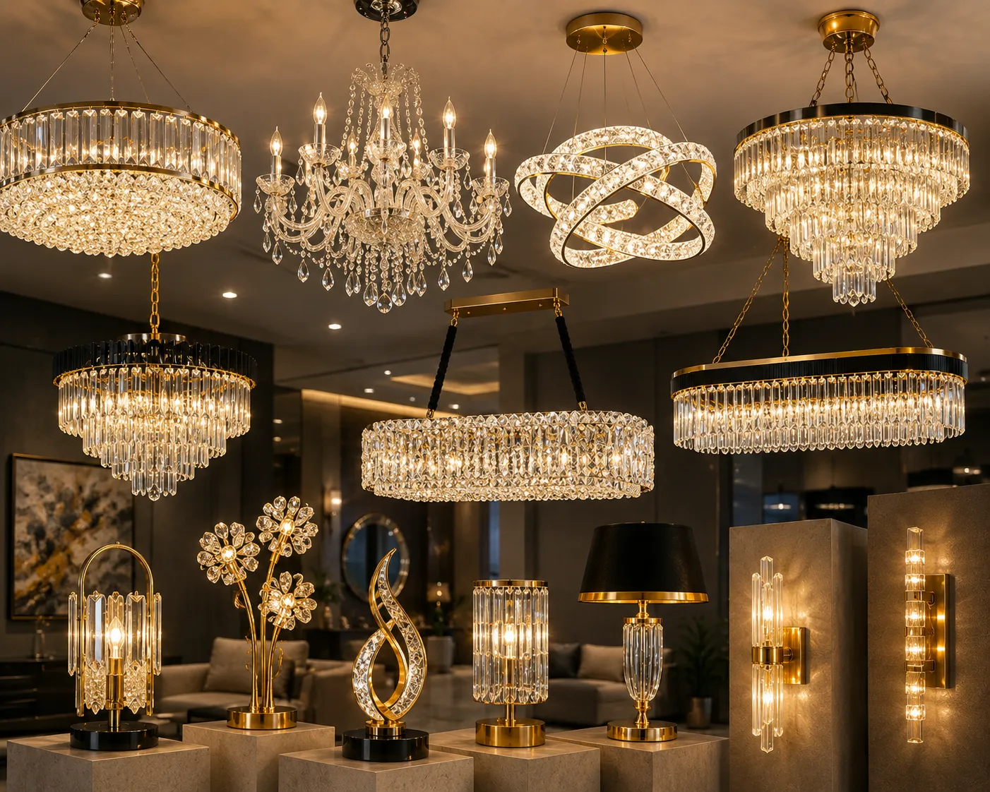 Crystal & Decorative Chandeliers