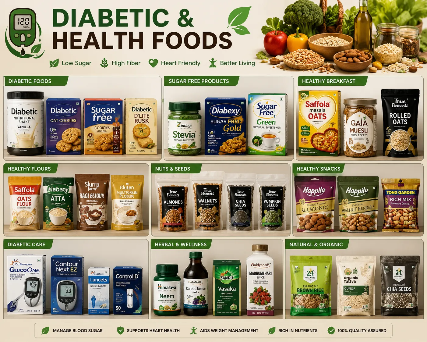 Diabetic & Health Foods