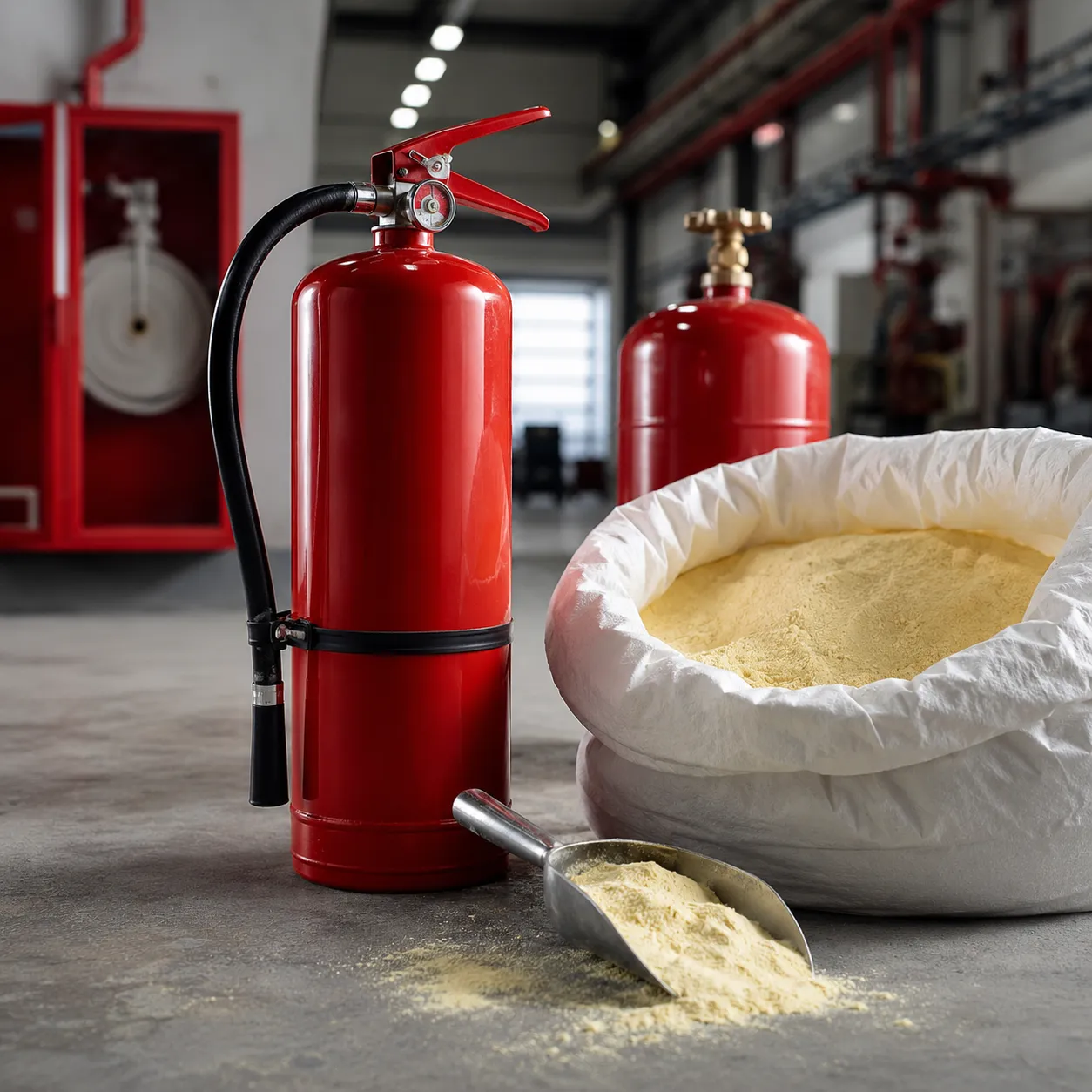 Fire Safety Dry Chemical Powder