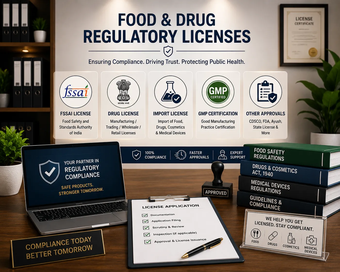 Food & Drug Regulatory Licenses