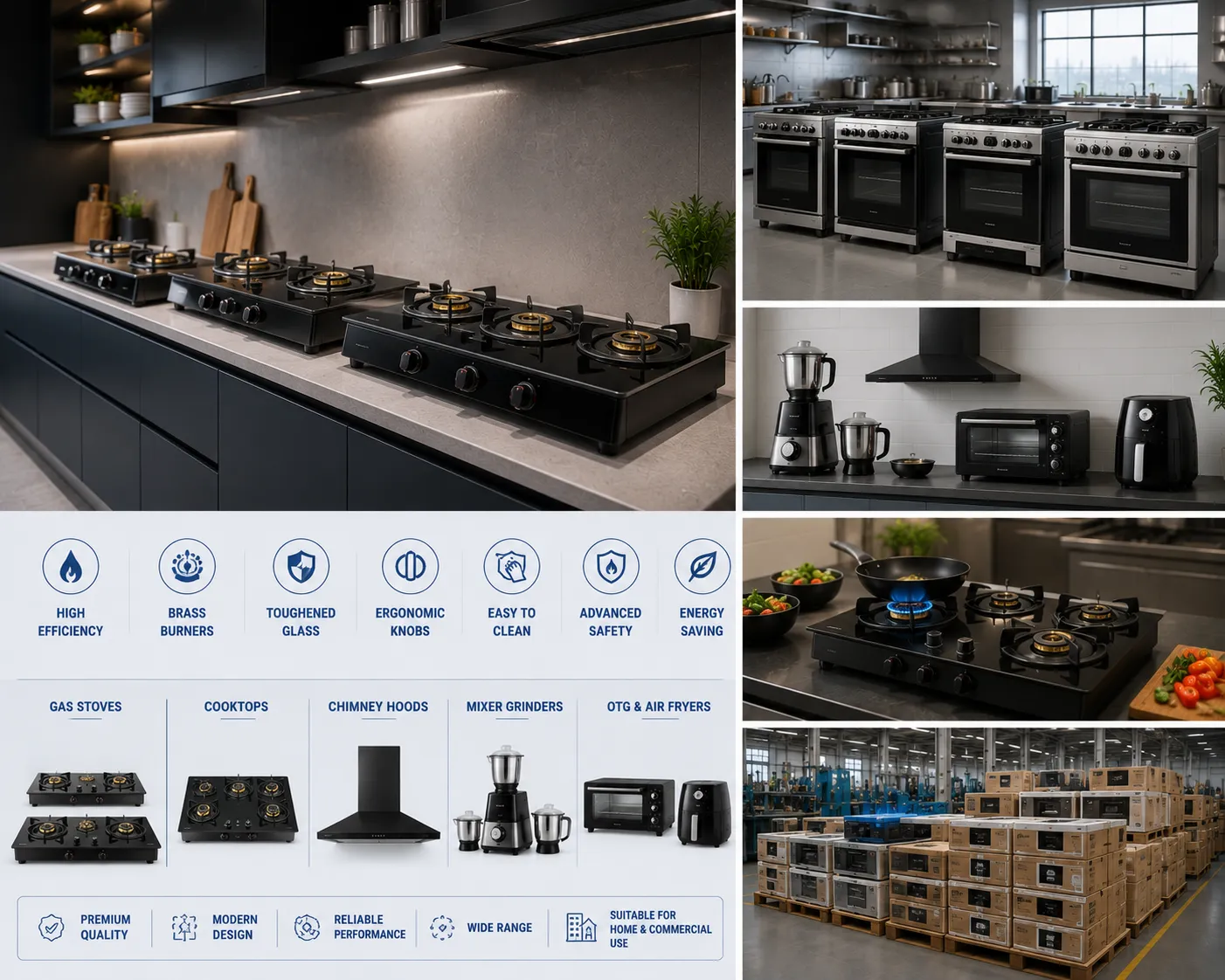 Gas Stoves & Kitchen Appliances