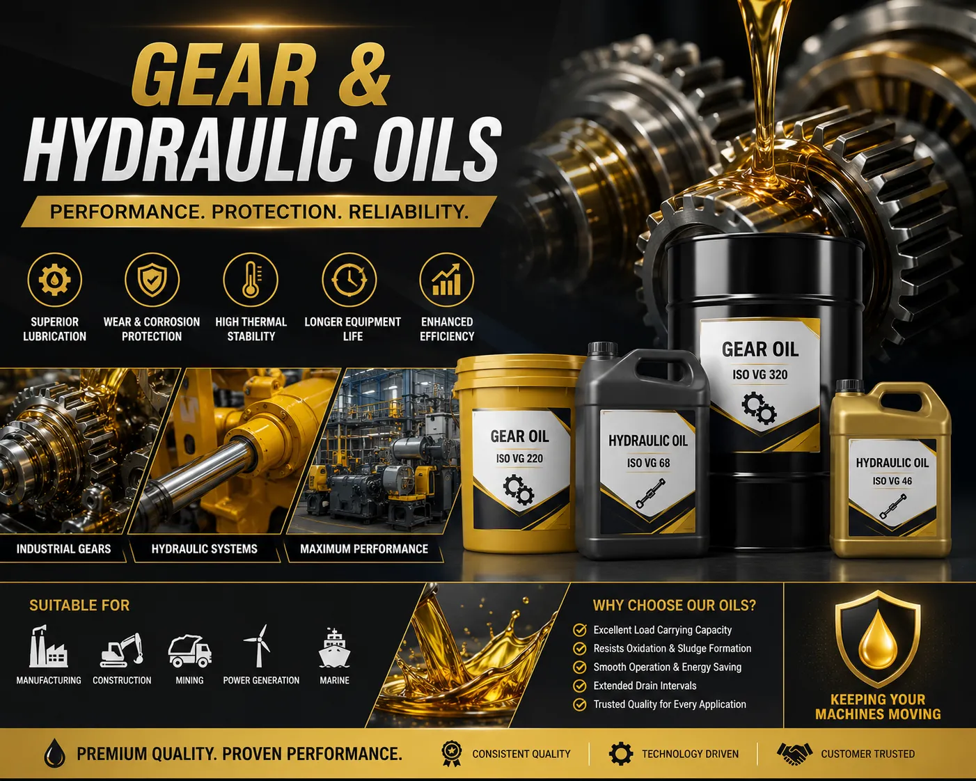 Gear & Hydraulic Oils