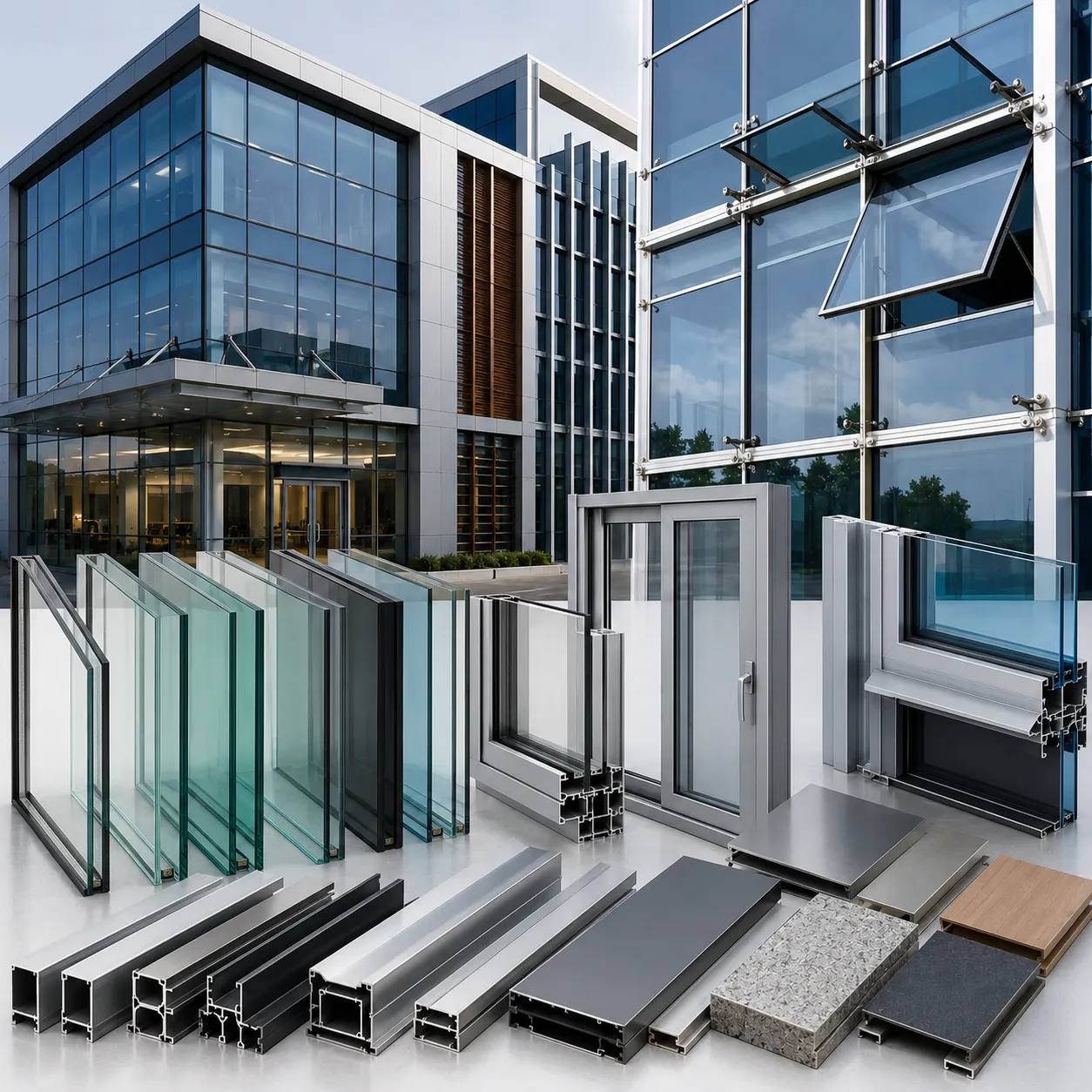 Glass, Aluminium & Facade Products