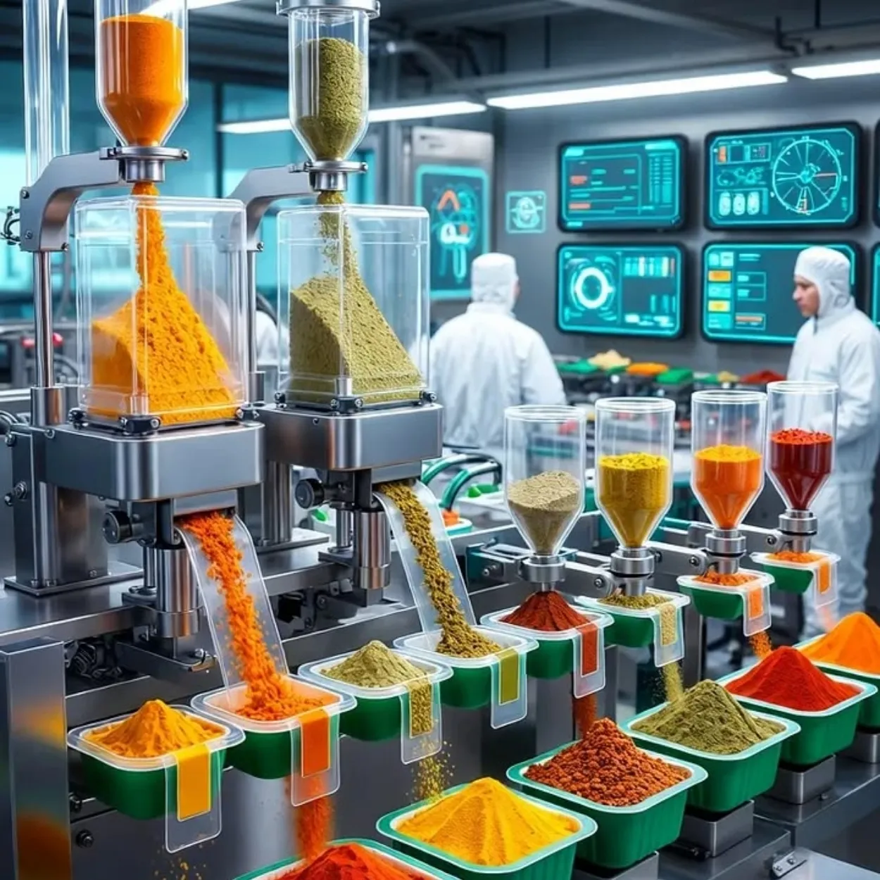 Granules, Powder & Spices Packing Machines