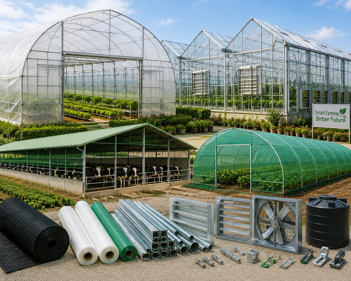 Greenhouse & Agricultural Structures