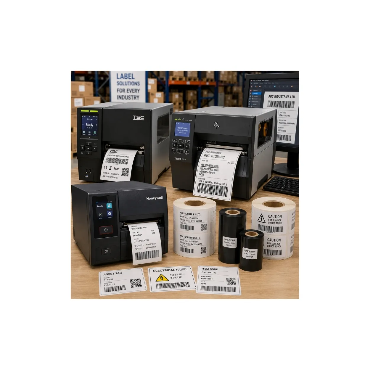 Industrial Barcode Printers