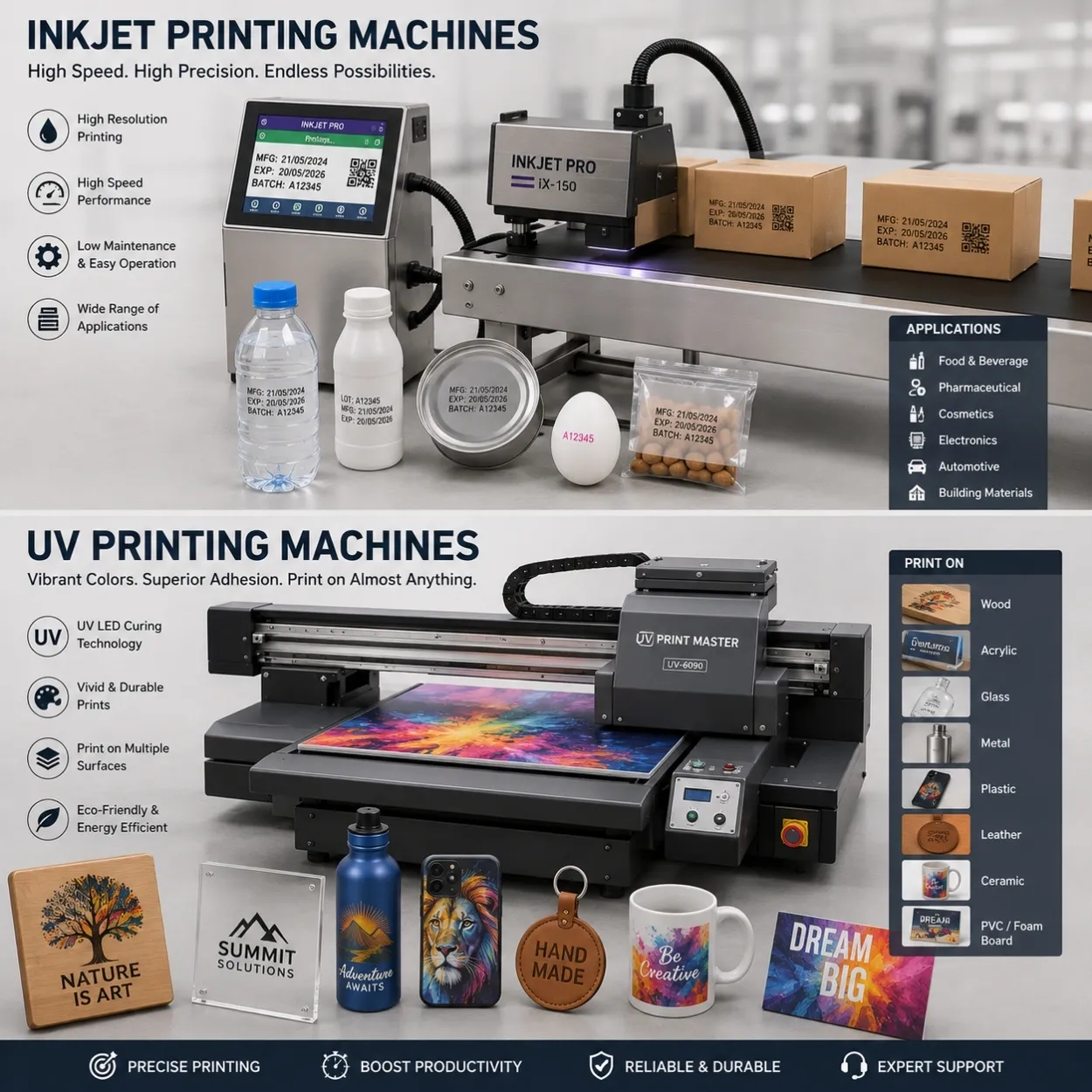 Inkjet & UV Printing Machines