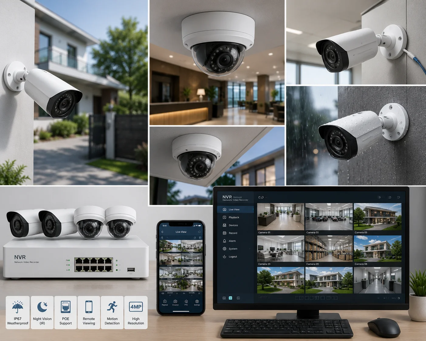 IP Network CCTV Cameras
