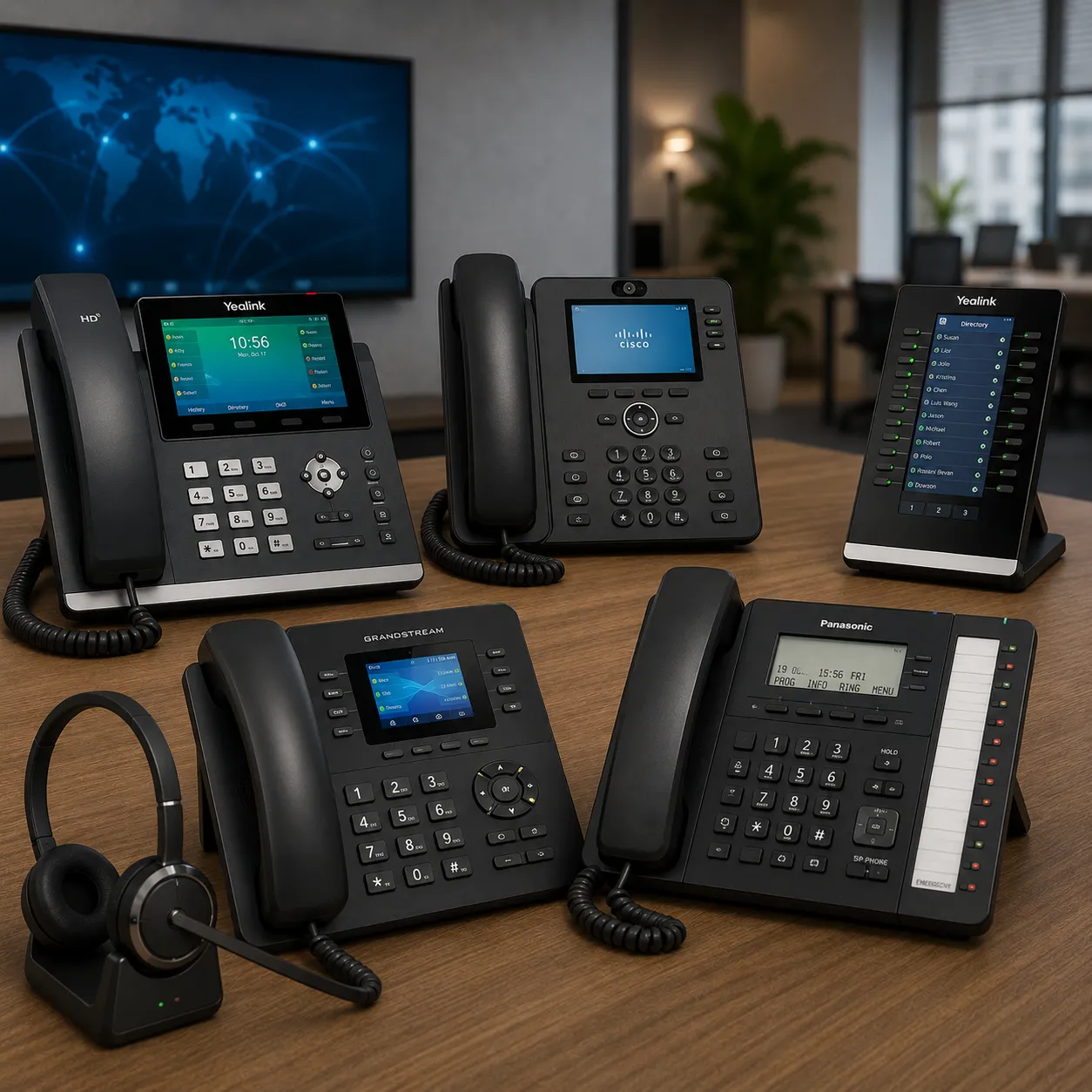 IP Phones & Desk Phones