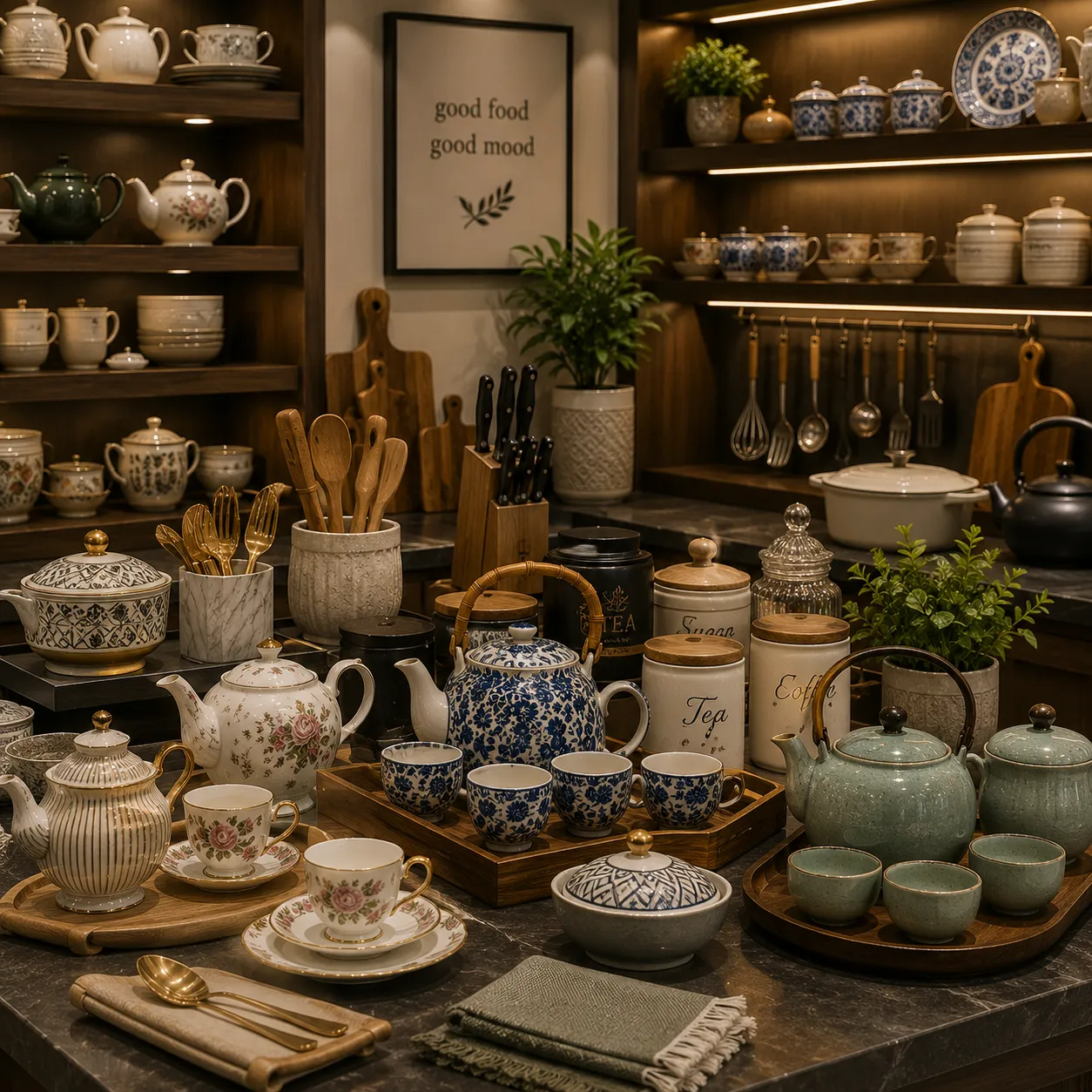 Kitchenware & Tea Sets