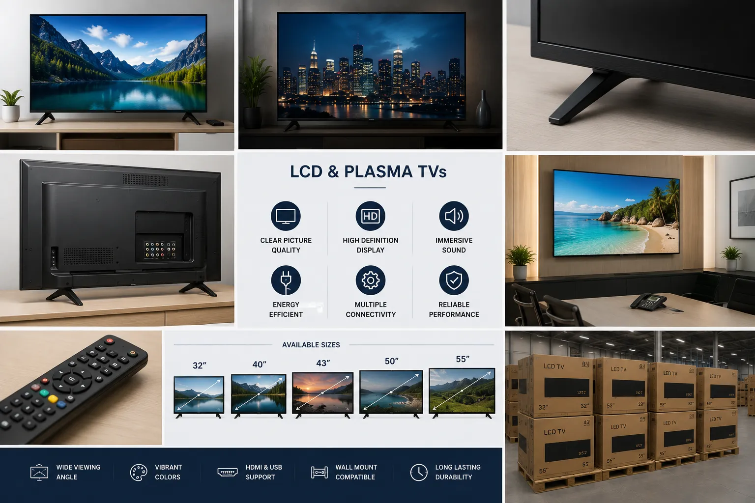 LCD & Plasma TVs