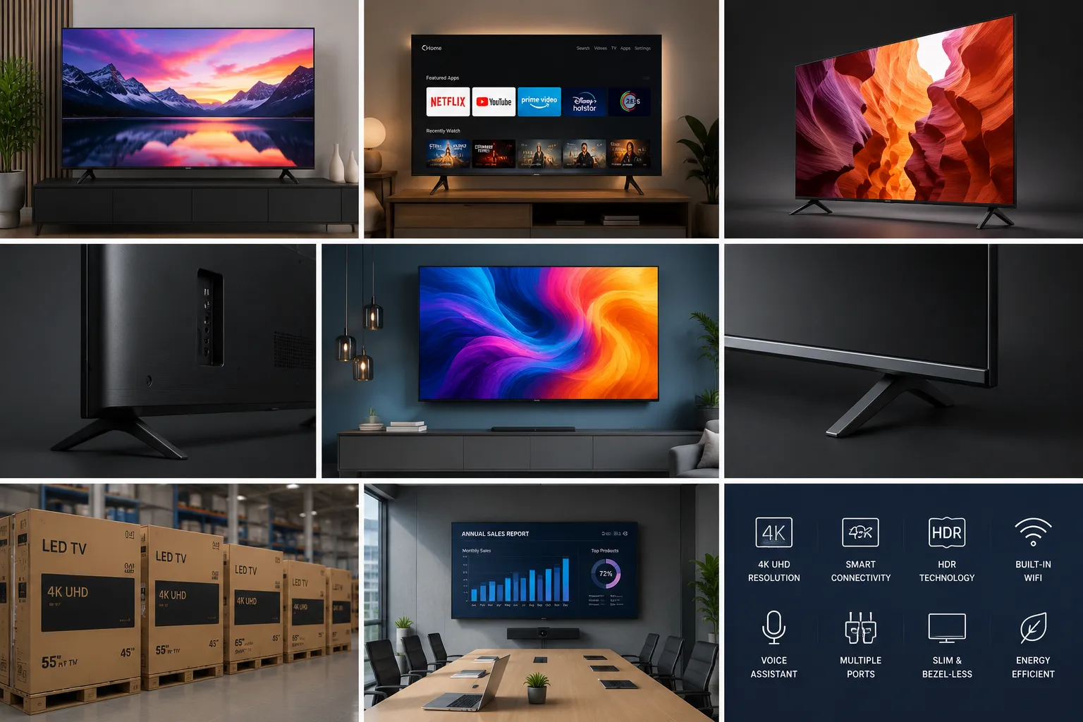 LED & Smart TVs
