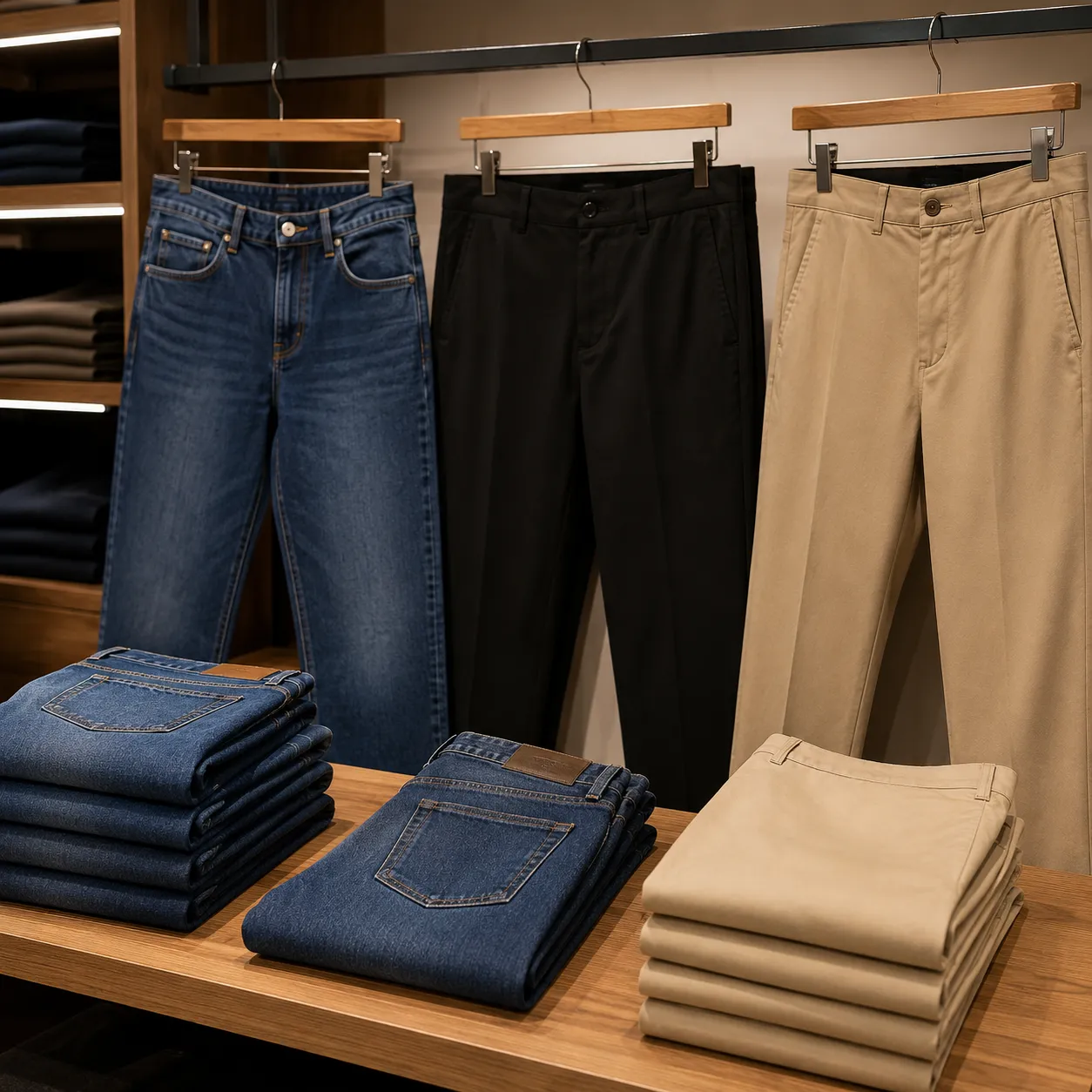 Men's Jeans & Trousers