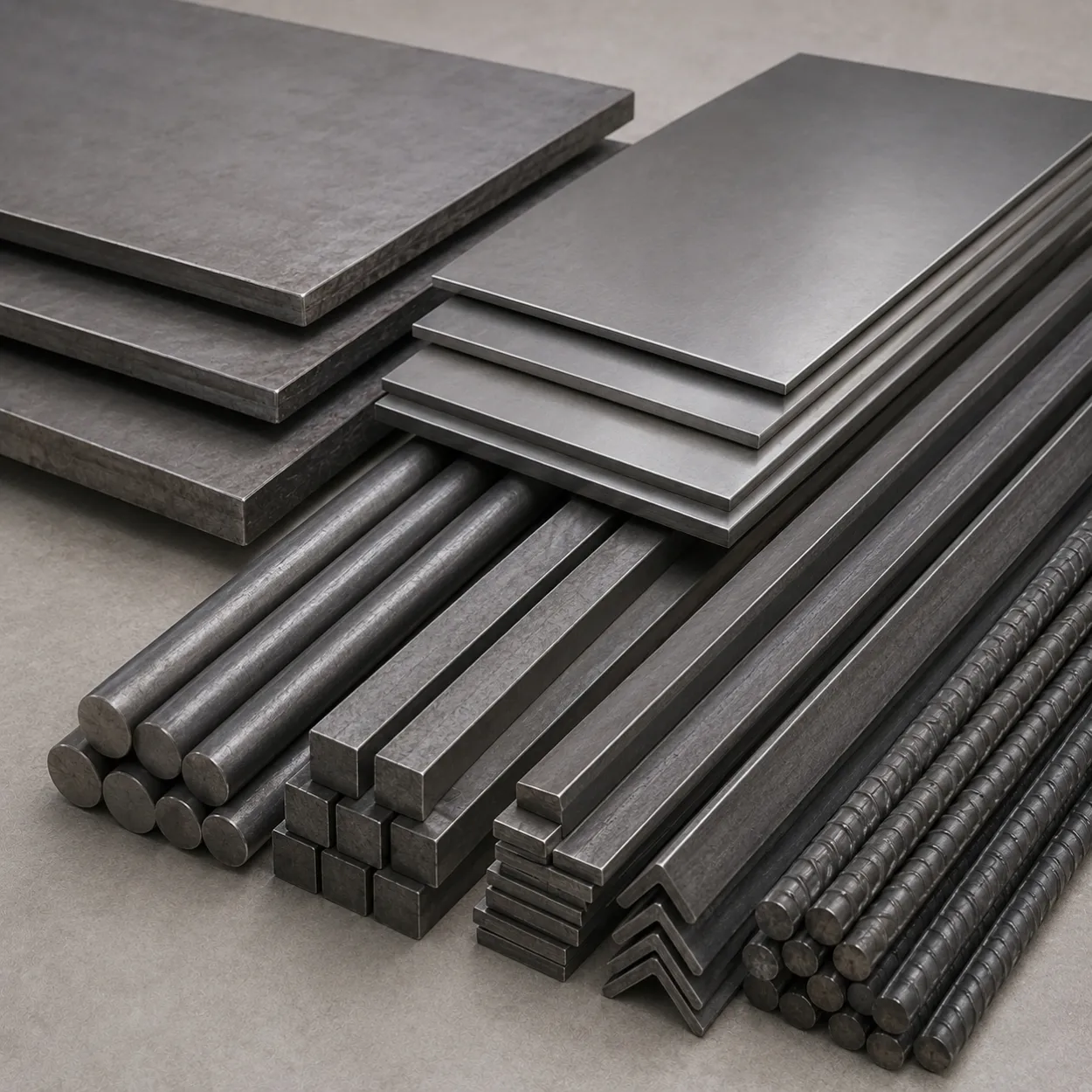 MS Plates, Sheets & Bars