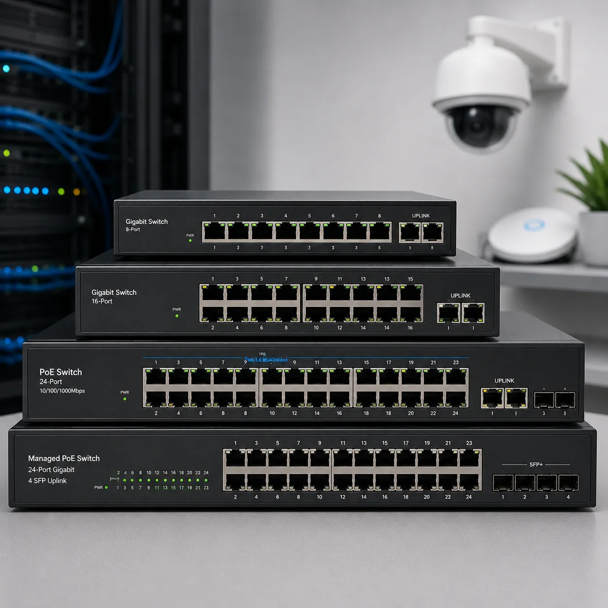 Network Switches & PoE Switches