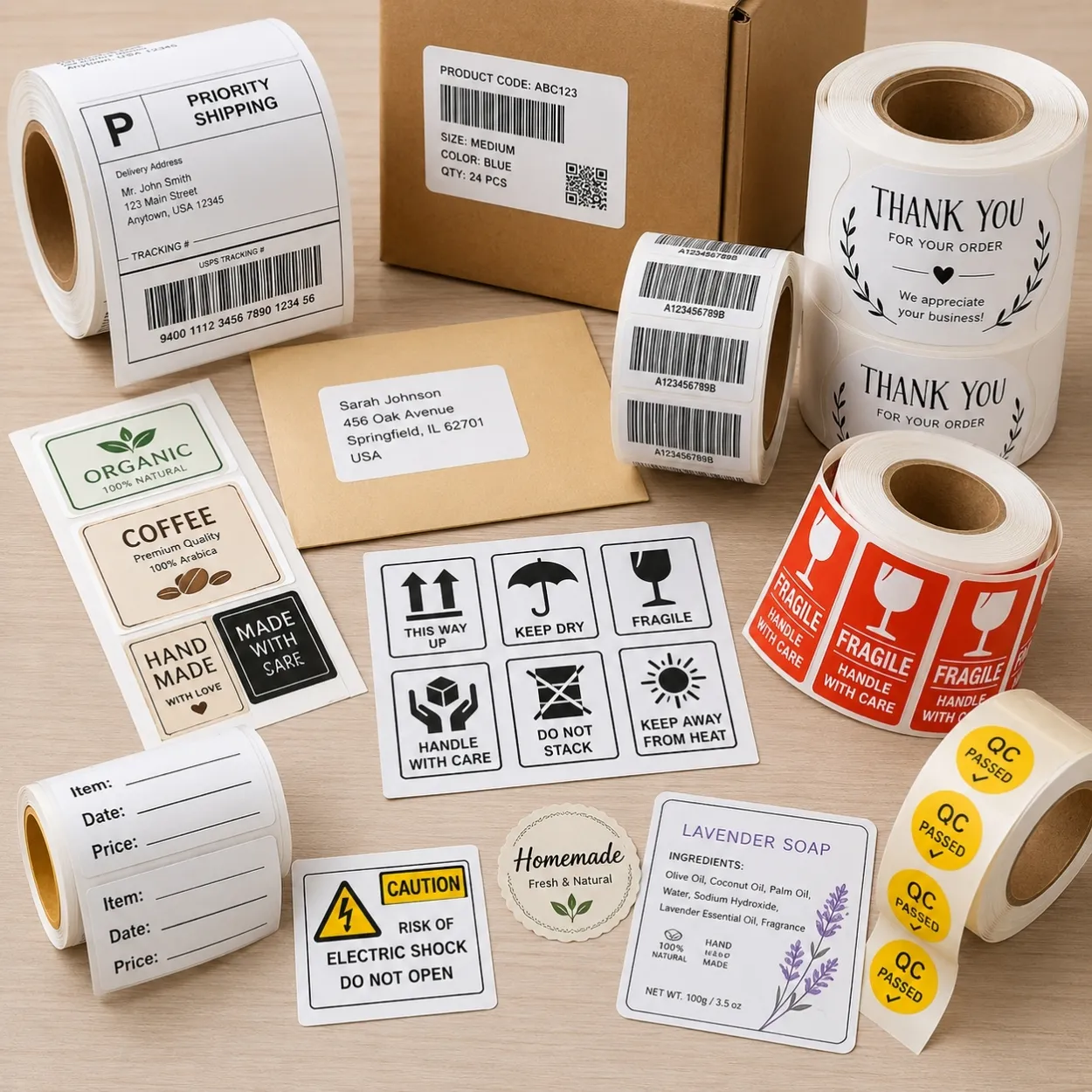 Paper & Printed Labels