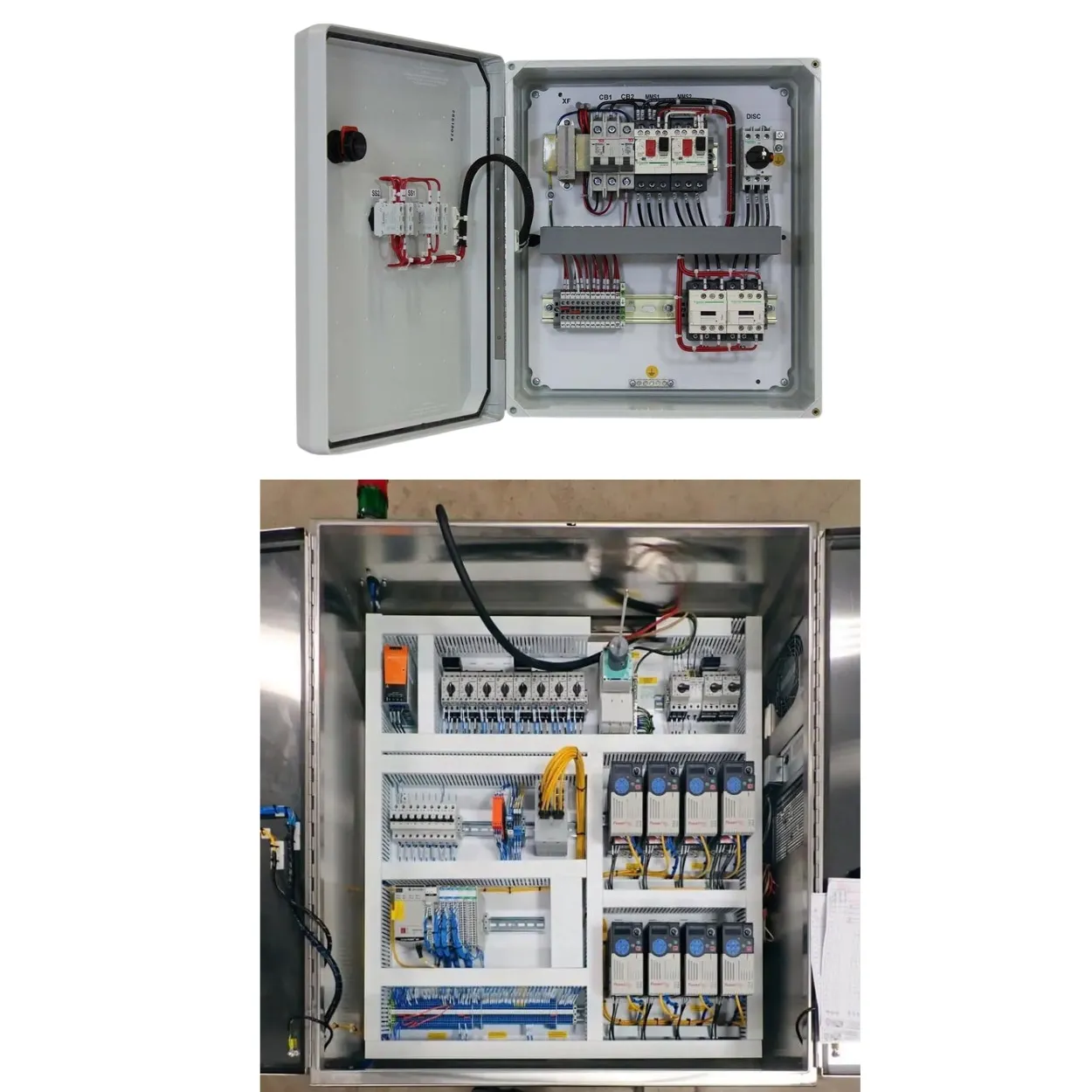 PLC & VFD Control Panels