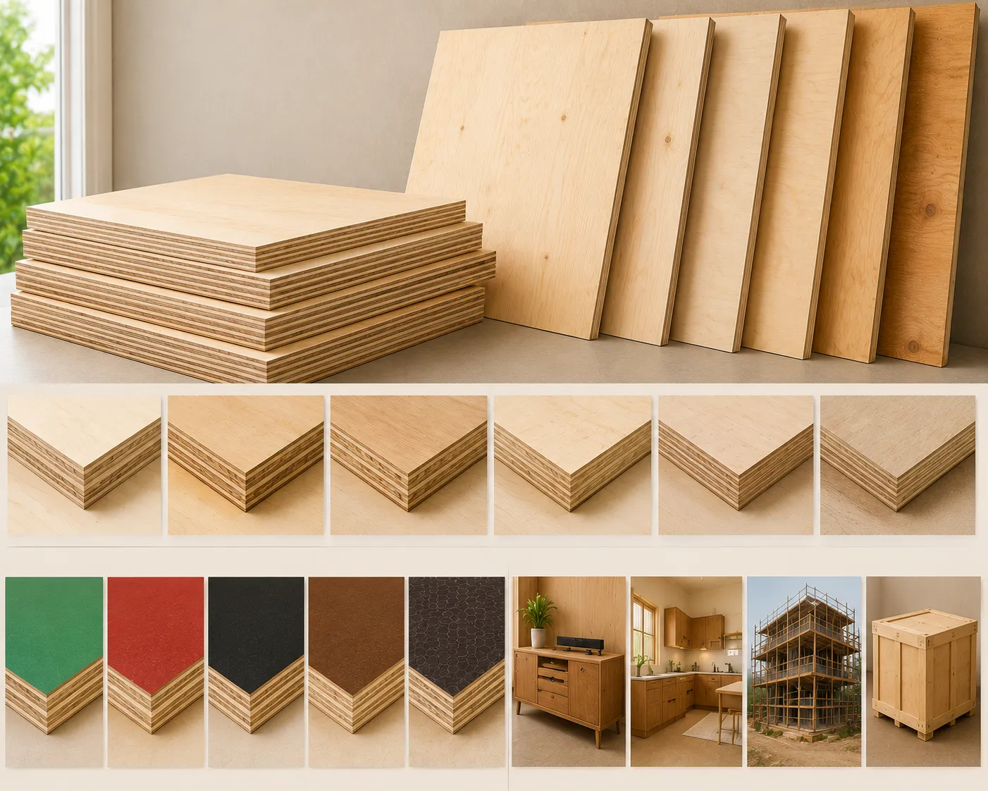 Plywood Sheets & Grades