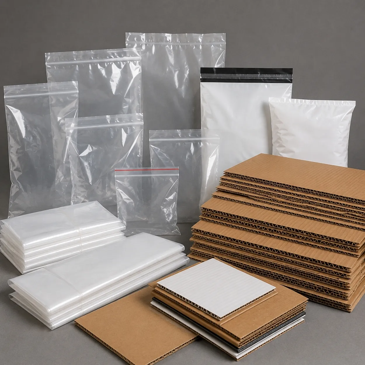 Poly Bags & Corrugated Sheets