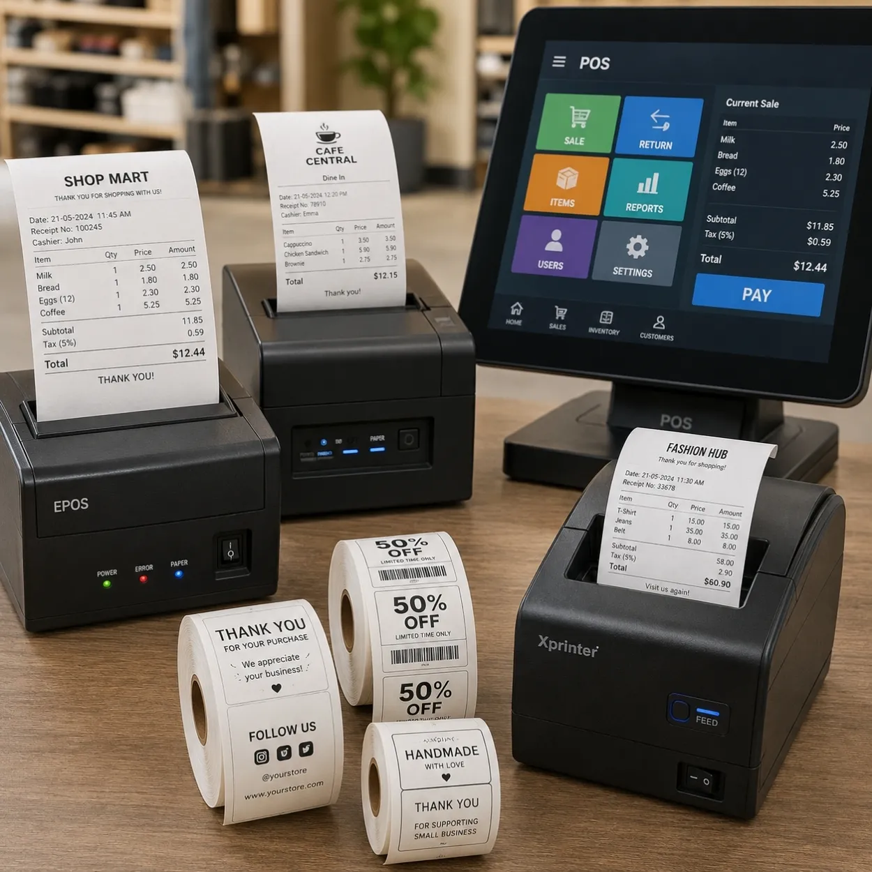 POS & Receipt Printers