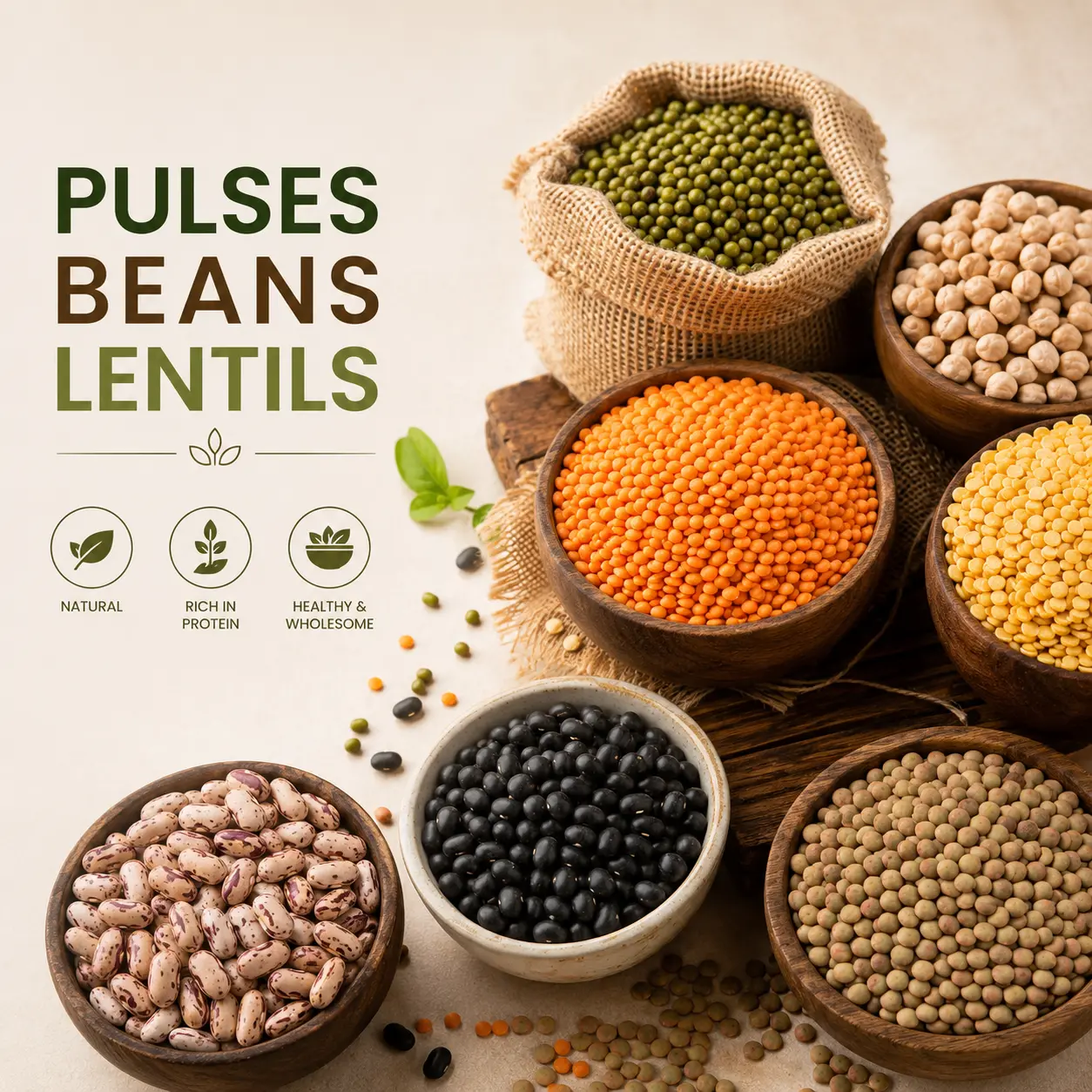 Pulses, Beans & Lentils