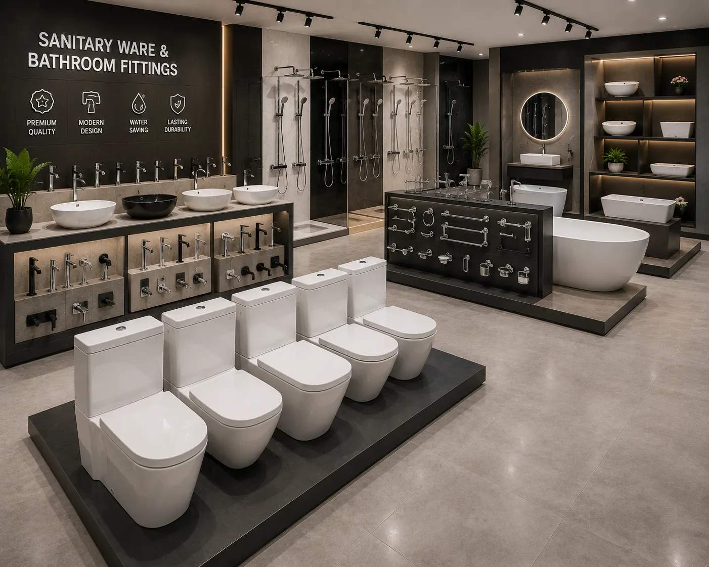 Sanitary Ware & Bathroom Fittings