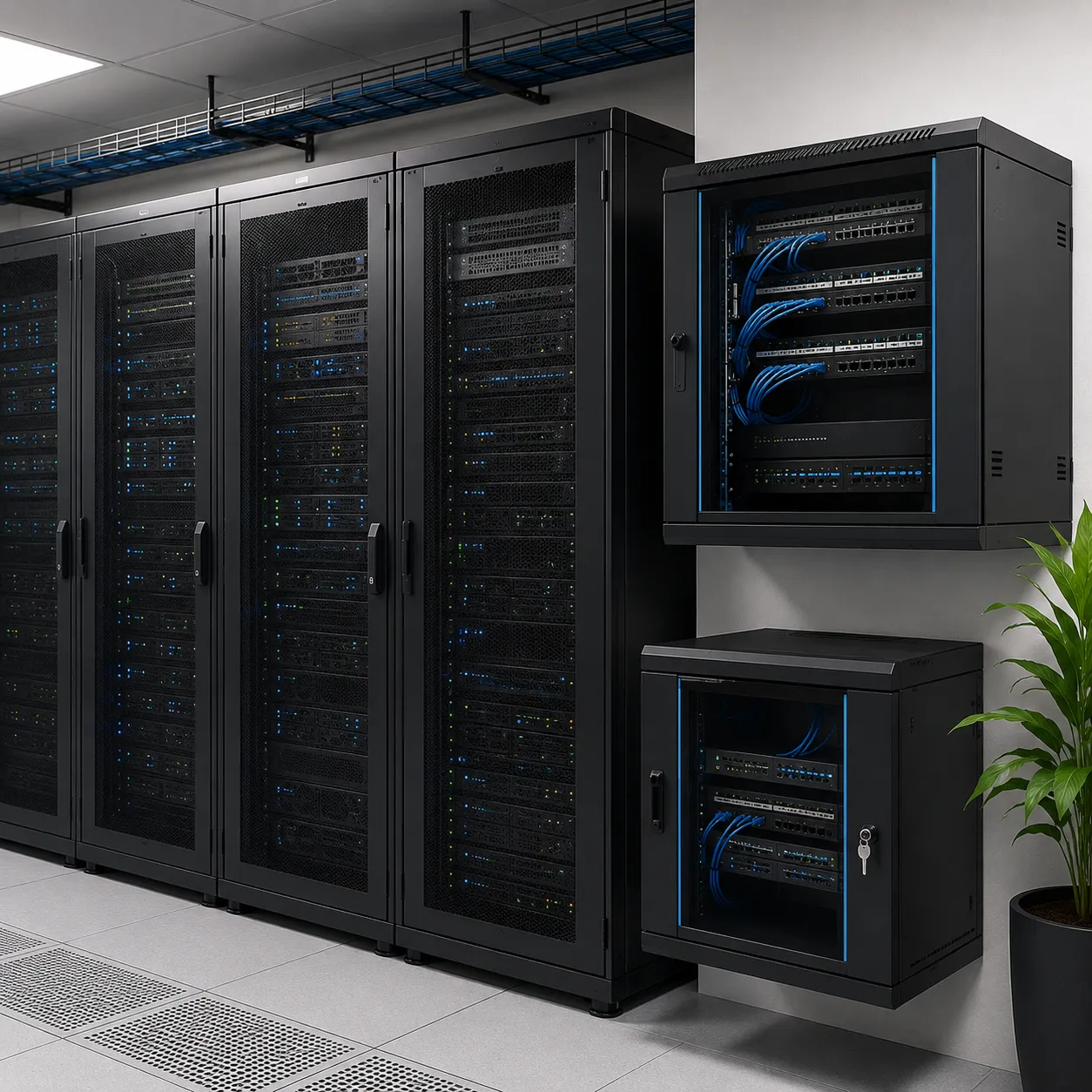 Server Racks & Network Cabinets