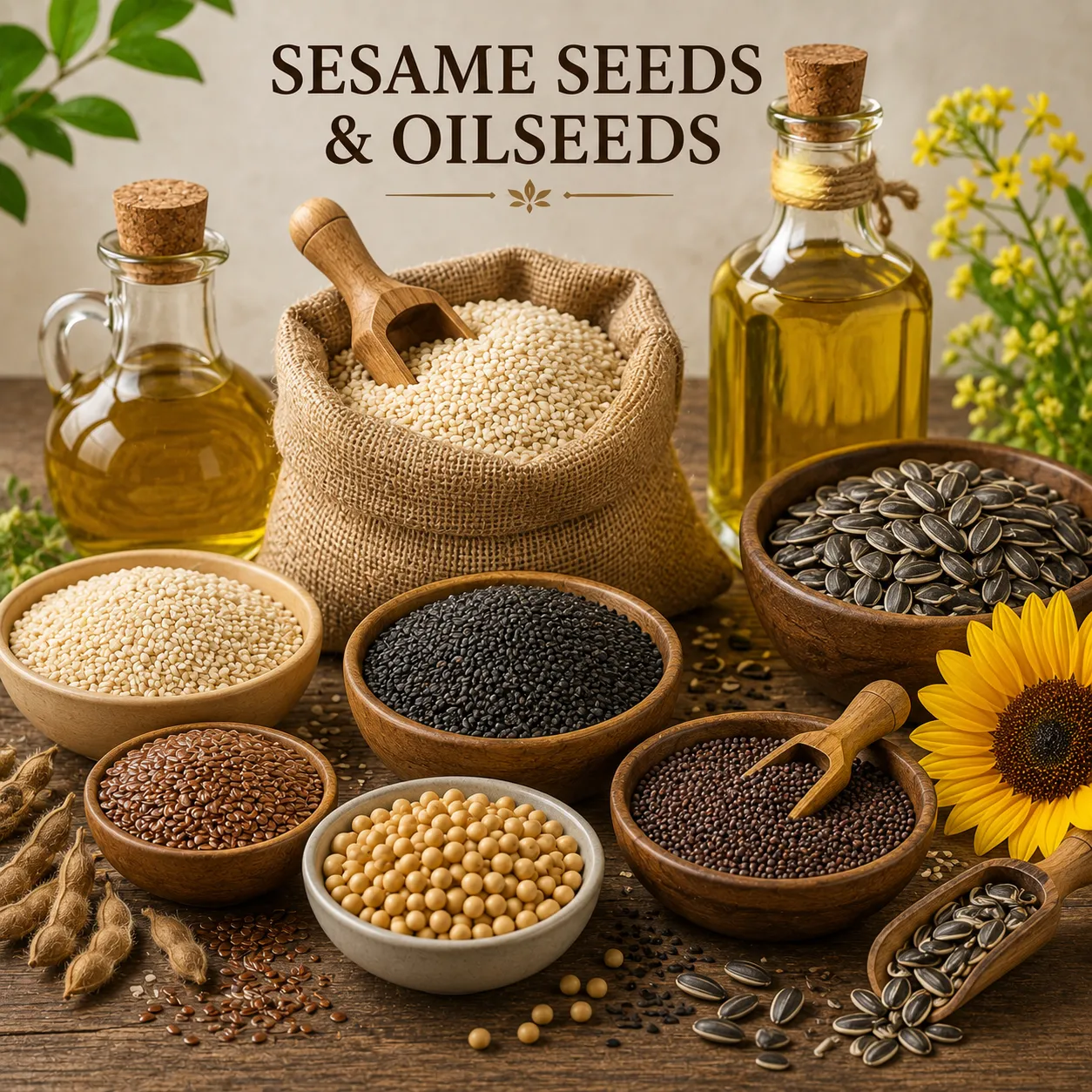 Sesame Seeds & Oilseeds