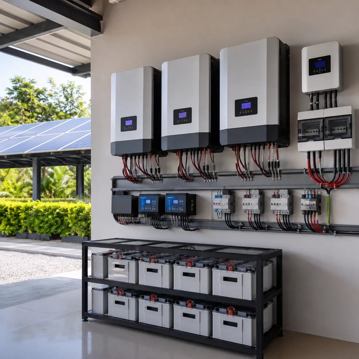 Solar Inverters & Charge Controllers