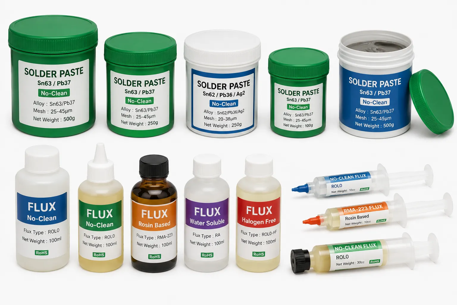Solder Paste & Flux