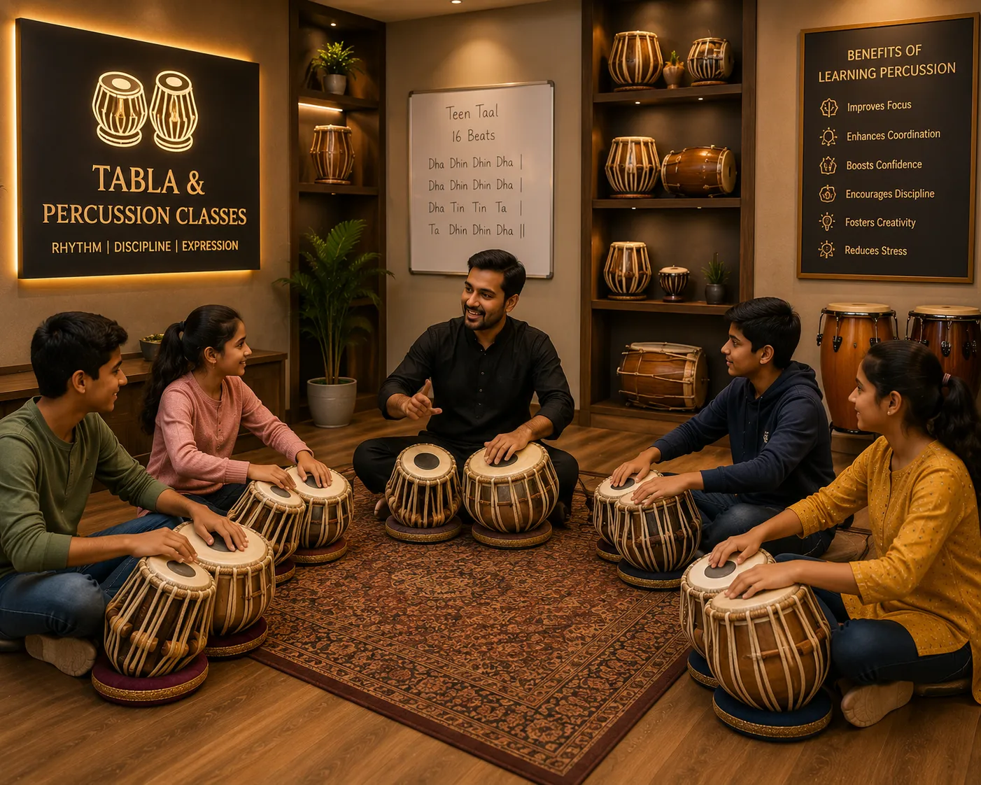 Tabla & Percussion Classes