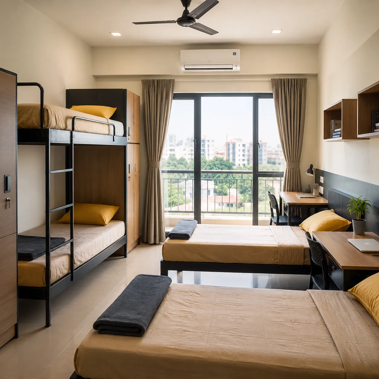 Triple & Quadruple Room Accommodation