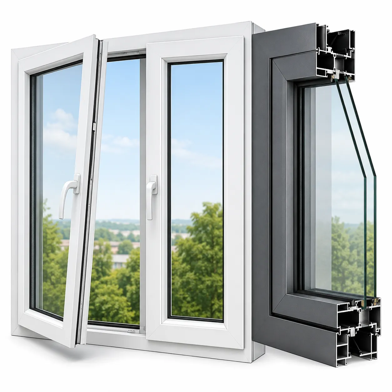 UPVC & Aluminium Windows