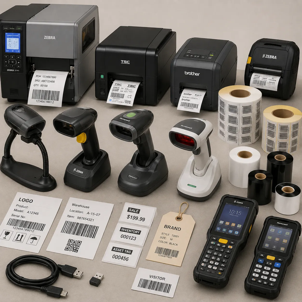 Barcode Printers & Scanners