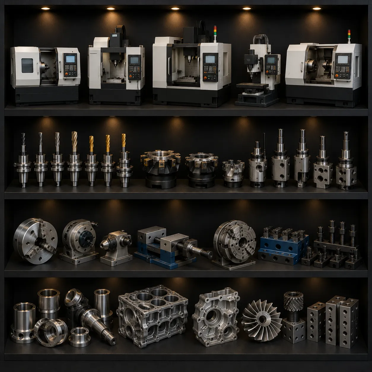 CNC, VMC & Machining