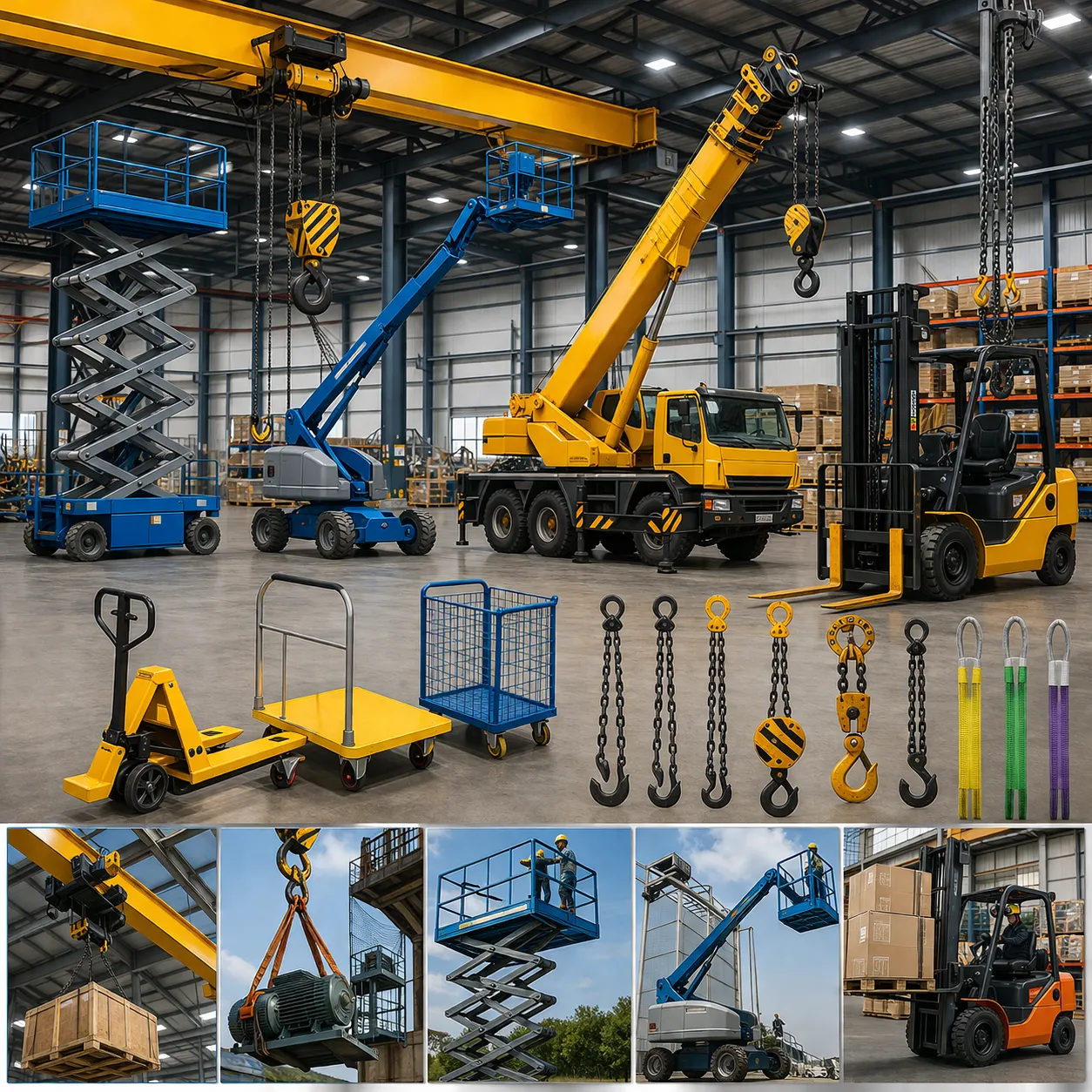 Cranes, Lifts & Material Handling