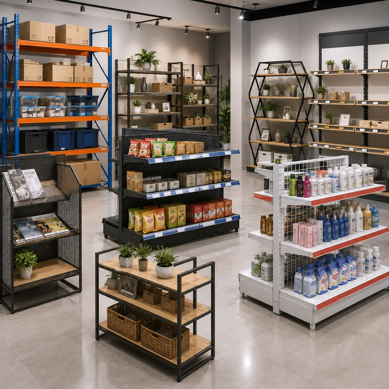 Display Racks & Shelving