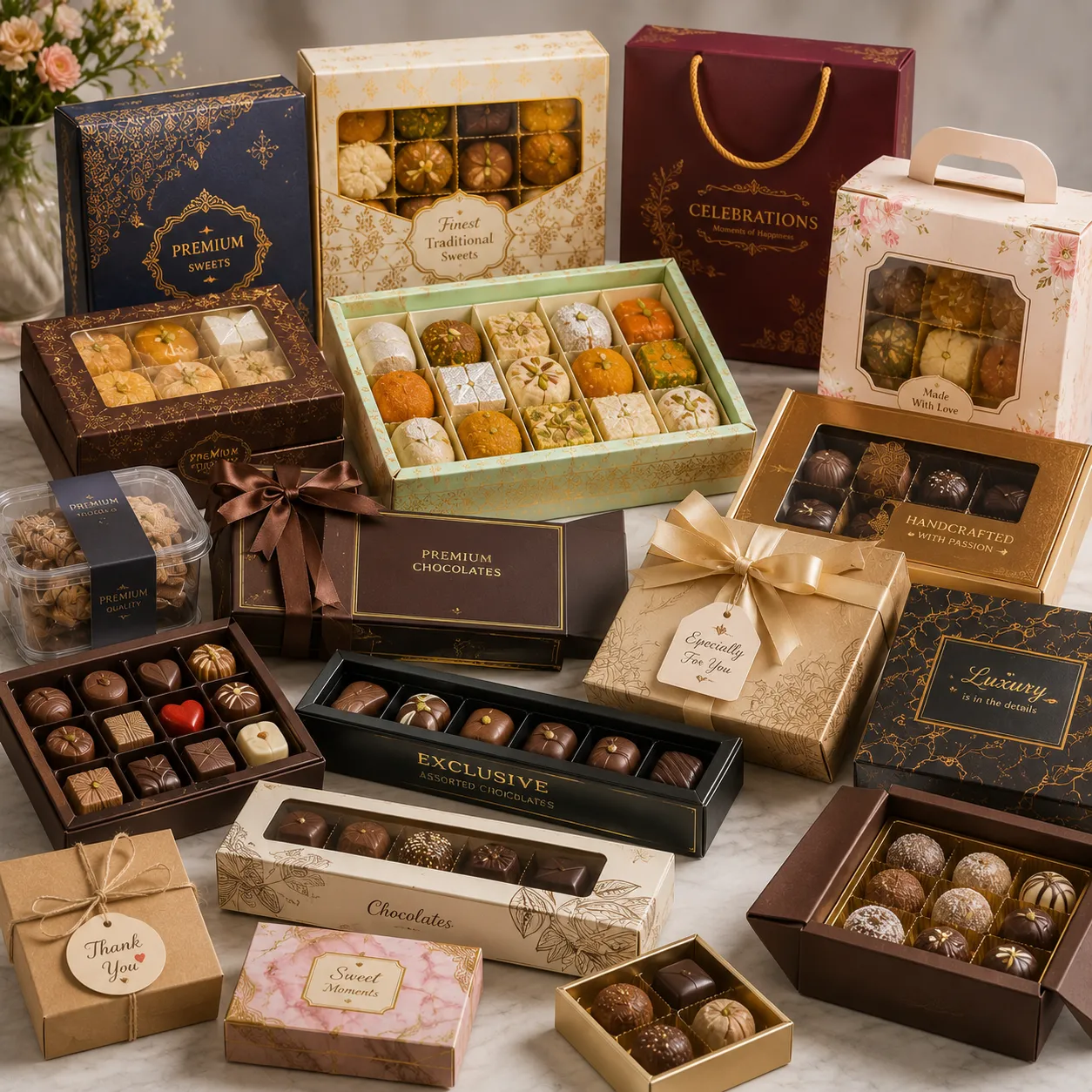 Food Packaging & Sweet Boxes