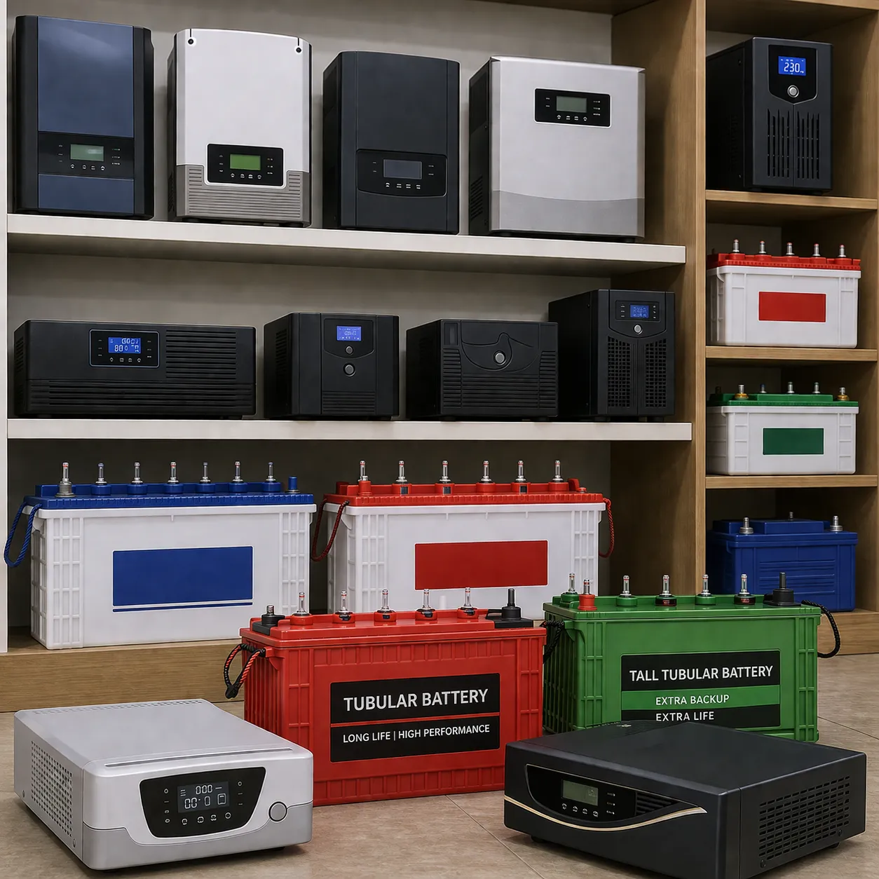 Inverters, UPS & Batteries