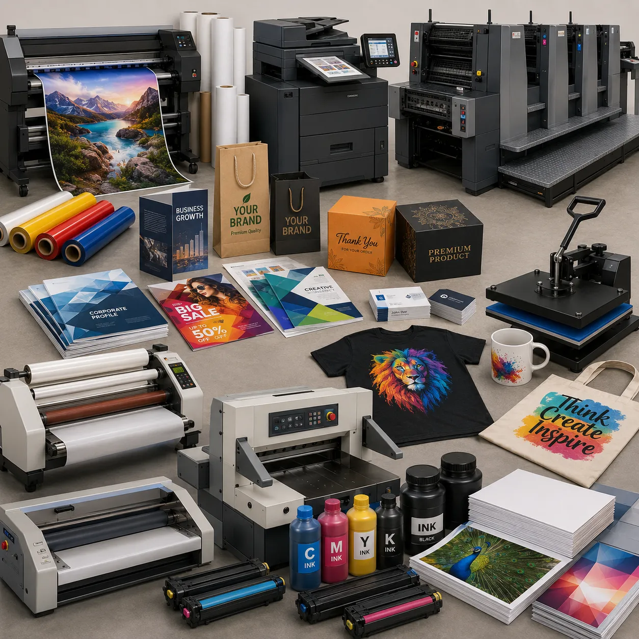 Printing Services & Machines