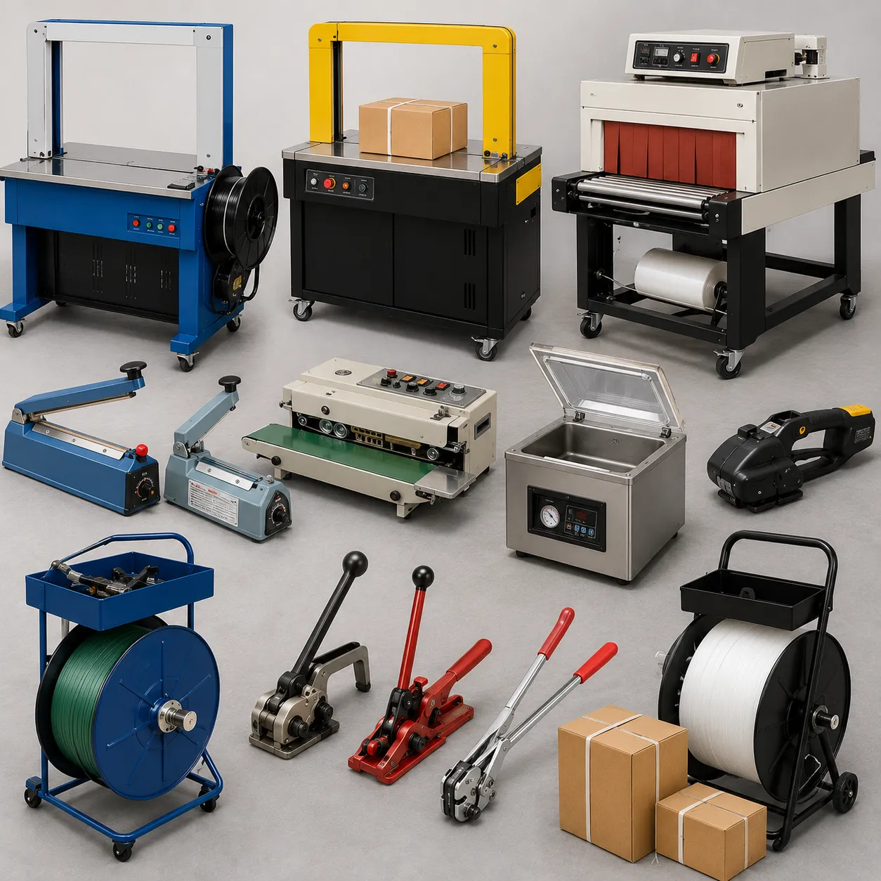 Sealing & Strapping Machines