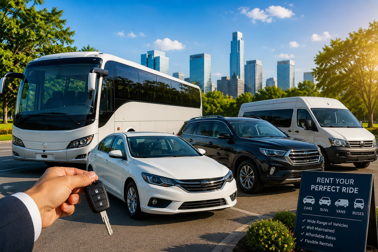 Vehicle & Bus Rentals