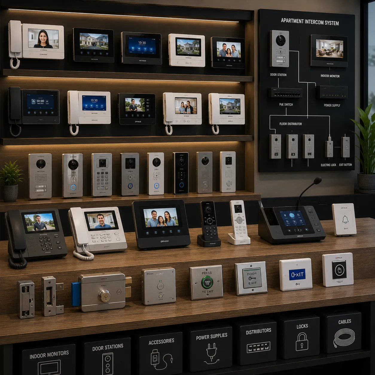 Video Door Phones & Intercoms